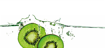 Motiv: Splashing Kiwi